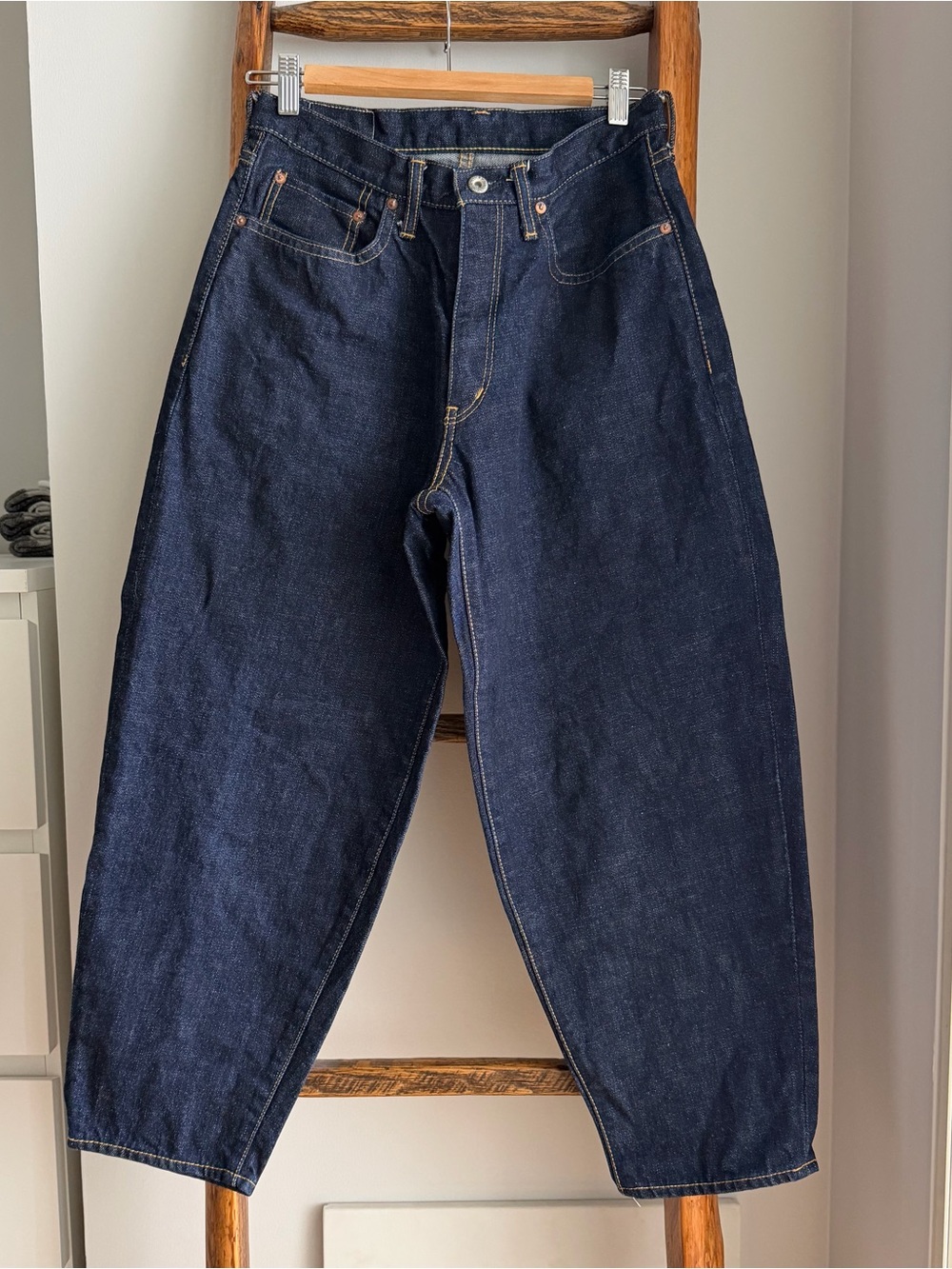 Sanca Jeans Japan, Balloon Barrel Style, Size 1